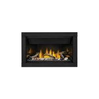 flame in fireplace