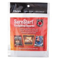 Meecos Red Devil Firelighting Squares - 4 pack - Part Number 420