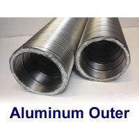 National Chimney 5 M-FLEX Pre-Insulated Aluminum Outer 35 Standard Liner Kit - DBP535KIT