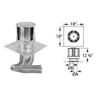 Selkirk 4x6 Direct-Temp 3"/3" x 35' Co-Linear Insert Kit - 1604633 - 4DT-33IK35VB