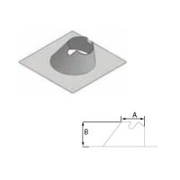 M&G DuraVent 9'' FasNSeal Variable Pitch Roof Flashing - FSVPF9 // FSVPF9