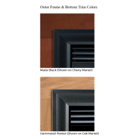 White Mountain Hearth Keystone Premium 42 B-Vent Fireplace - frame and trim
