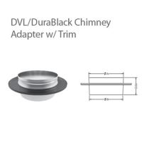 DuraVent 6" DVL DVL/DuraBlack Chimney Adapter - 6DVL-ADC