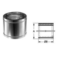 DuraVent 14 DuraChimney II 12 Length Pipe SS - 14DCA-12SS
