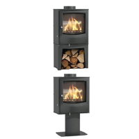 Farringdon 16 Wood Burning Stove pedestal options