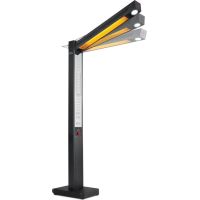 Phantom Electric Outdoor Freestanding Heater showing adjustable arm