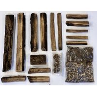 Amantii Logs - TIMBERLUX - 15 Piece Real Wood Media Kit | DESIGN-MEDIA-TIMBERLUX-15PCE