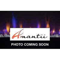 Amantii Tru View Deep Smart Electric - 50 Indoor / Outdoor WiFi Enabled 3 Sided Fireplace | 50-TRU-VIEW-XL