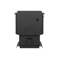 Drolet Savannah II Medium Wood Stove - DB03028 back view