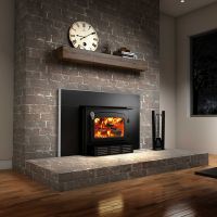 Drolet Escape 1800-I EPA Wood Insert - DB03125 installed