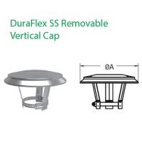 DuraVent 5 DuraFlex SS Removable Vertical Cap - 5DFS-VCRC