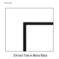 White Mountain Hearth Loft 46 Direct-Vent Fireplace - DVL46BP30 trim
