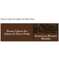 White Mountain Spirit Stoves Vent-Free Small, Medium - Stone Colors for Inlays & Floor Pads