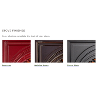 Vermont Castings Stardance Direct Vent Gas Stove Finishes