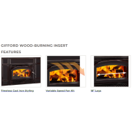 Vermont Castings Gifford Wood-Burning Insert - Features