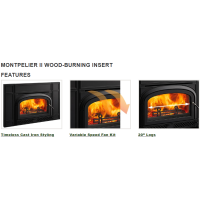 Vermont Castings Montpelier II Wood-Burning Insert - Features