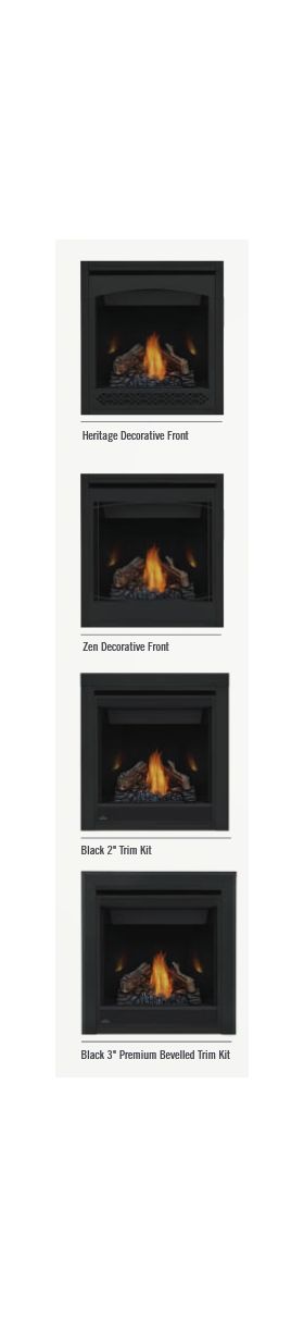 Napoleon Ascent B30 Direct Vent Gas Fireplace Fronts