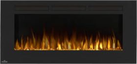 Napoleon Allure Phantom 50 Electric Fireplace, Mesh Screen, Matte Black - NEFL50FH-MT