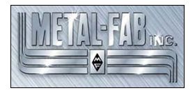 Metal-Fab B-Vent Base Plate & Gasket - 4BP
