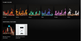 Napoleon Luminex Electric Fireplace Flame Colors and additional features Napoleon Luminex Electric Fireplace Flame Colors and additional features