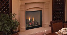 Superior 36" Direct-Vent Fireplace - DRT4036