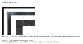 White Mountain Hearth Boulevard 72 Direct-Vent Linear Fireplace - DVLL72BP90 fronts