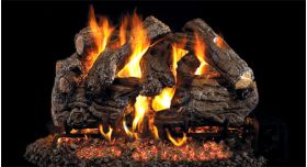 Real Fyre 24" GX4 Burnt Heritage Oak Log Sets - CHHGX4-24