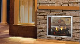 Majestic Fortress 36 Indoor/Outdoor Fireplace - ODFORTG-36