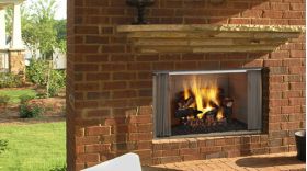 Majestic Villawood 42" Outdoor Wood Fireplace - ODVILLA-42T