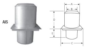 Selkirk MetalBest 12" Ultra-Temp Attic Insulation Shield - 12S-AIS