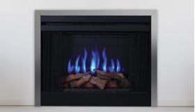 Superior 36" Electric Fireplaces, Radiant, Front View - ERT3036