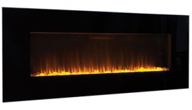 Superior 54" Electric Fireplaces, Radiant, Front View - ERC4054