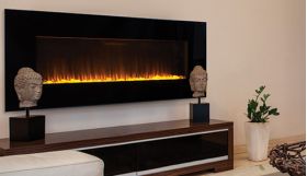 Superior 60" Electric Fireplaces, Radiant, Front View - ERC4060
