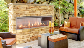 Superior 36" Outdoor Vent-Free Fireboxes, Linear - VRE4636