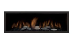 Sierra Flame 55 Liquid Propane Direct Vent Linear Gas Fireplace - STANFORD-55G-LP-DELUXE