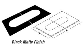 Selkirk MetalBest 14" Ultra-Temp Adj. Pitch Ceiling Plate - 14S-PCPAJ