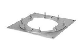 Metal-Fab Corr/Guard 6" Diameter Plate Support (AZ/Insulated) - 6FCSPS-CA1