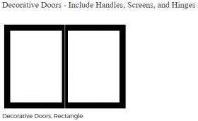 White Mountain Hearth Tahoe Premium 42 Direct-Vent Fireplace - Decorative Doors
