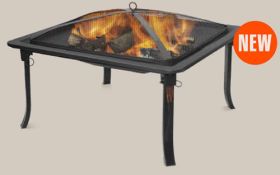 Uniflame Brushed Copper Wood Burning Outdoor Firebowl - WAD15112MT