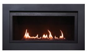 Sierra Flame 36 Liquid Propane Direct Vent Linear Gas Fireplace - LANGLEY-36-LP