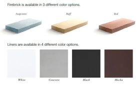 Firebrick and Liner Options Firebrick and Liner Options