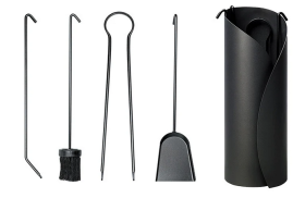 PETAL FIREPLACE TOOL SET - AC02629