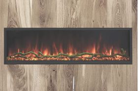 Modern Flames 80" Landscape Pro Slim Built-In Clean Face Electric Fireplace - LPS-8014