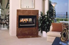 Lennox Superior Series 40'' Direct Vent Gas Fireplace - Black Interior - SSDVST