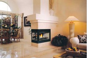 Lennox Superior Series 40'' Direct Vent Gas Fireplace - Peninsula - SSDVPF
