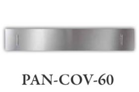 Amantii Stainless Steel Cover for 60" SLIM or DEEP Fireplace - PAN-COV-60