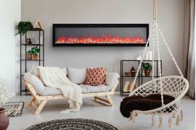 Napoleon Entice Electric Fireplace in living room