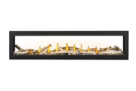 Napoleon Vector 74 See Thru Direct Vent Gas Fireplace - LV74N2