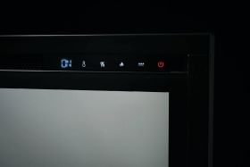 Napoleon Entice Electric Fireplace touchscreen