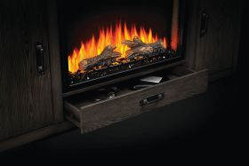 Napoleon Franklin Electric Mantel Package Lower drawer